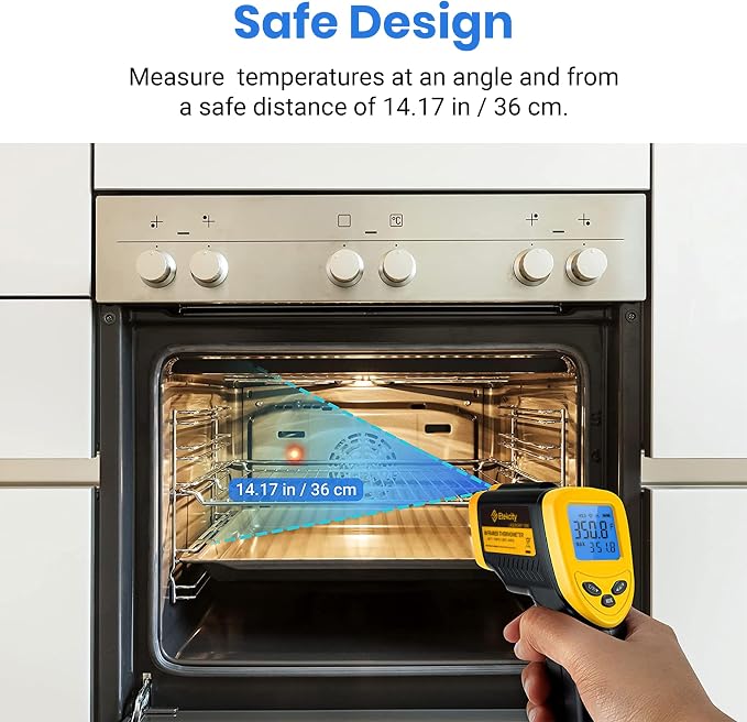 Etekcity Infrared Thermometer Laser Temperature Gun, -58°F~1130°F | Cooking - Image 10