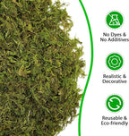 Riare 7OZ Natural Moss Artificial Fake Moss Alternative - Image 3