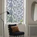 DKTIE Blue Bohemian Seamless Decorative Privacy Window Film Patterns Stain by Dktie