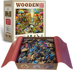 WOODEN.CITY Wooden Puzzle 1000 Pieces Mushroom Wonderland – Premium 1000 Piece - Image 3