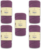 5 Skeins of Sensy Premium 4mm by SSENSY