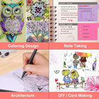 iBayam Journal Planner Fineliner Pens Fine Point 0.38mm, Cute School office | - Image 6
