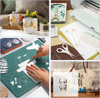 FSWCCK 25 Pcs 7.5mil 12 x 12 Inch Milky Translucent PET Blank Stencil Sheets - Image 6