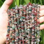 400pcs Natural Chip Stone Beads - Image 3