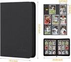 9 Pocket Card Binder, Premium Zip Trading Card Binder, 540 Double Sided Pocket - Image 2