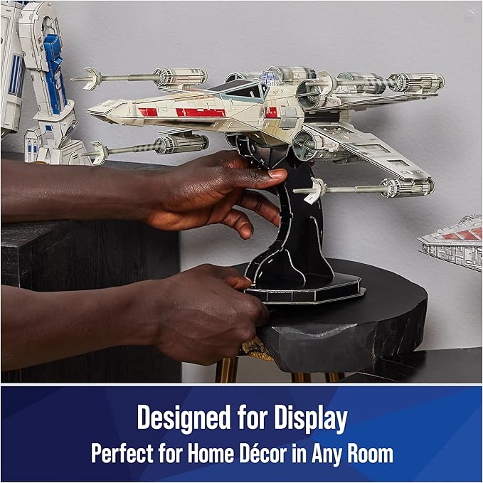 4D Build, Star Wars T-65 X-Wing Starfighter 3D Model Kit, Star Wars Collectible - Image 5