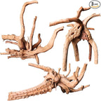 majoywoo Natural Driftwood for Aquarium Decor Fish Tank Decorations, Reptile by Majoywoo