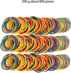 Rubber bands for tie dye projects craft project Design Assorted 200g - Image 2