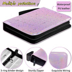 Sparkly Trading Card Binder 9-Pocket Zippered - Image 3