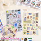 Girl's Korean Sticker Book, Food and Daily Life Theme - Image 2