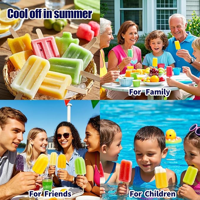 Silicone Popsicles Molds, Food Grade Popsicle Molds - Image 7