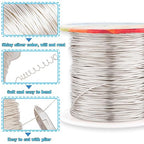 82 Feet Tarnish Resistant Copper Wires 20 Gauge Jewelry Craft Wires Beading Wire - Image 2