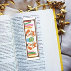 FREEBLOSS 6 Set Cross Stitch Bookmark Kits Fox Bookshelf Pattern Stamped - Image 5