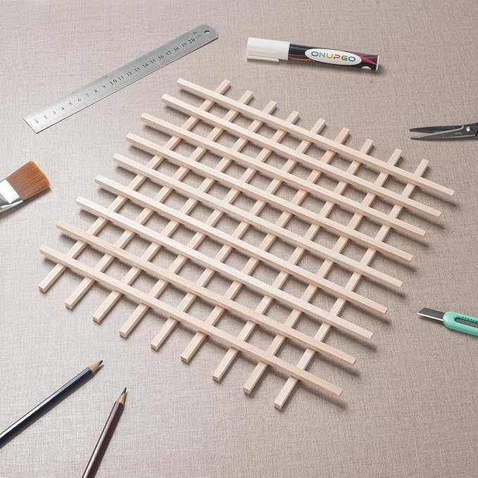 Square Wooden Dowel Rods, Balsa Wood Sticks, Balsa Wood Strips - Image 4