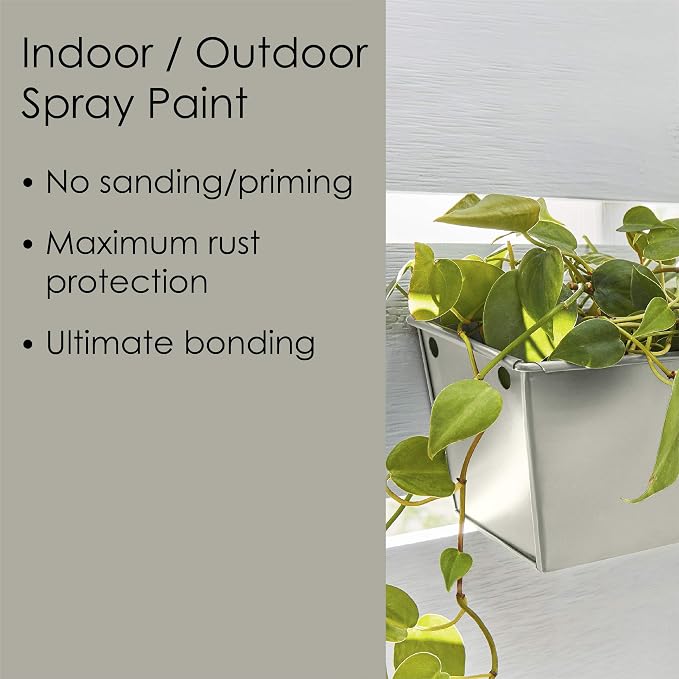 Krylon Fusion All-In-One Gloss Spray Paint & Primer, River Rock - Image 3