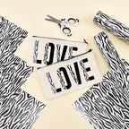 Tintnut Black Zebra Heat Transfer Vinyl, 6 Sheets 12" x 10" Iron on Vinyl | - Image 4