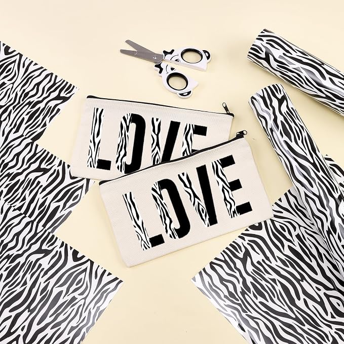 Tintnut Black Zebra Heat Transfer Vinyl, 6 Sheets 12" x 10" Iron on Vinyl | - Image 4
