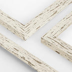 puthiac 5x7 Rustic Farmhouse Picture Frame, Distressed White, 1 Pack | - Image 6