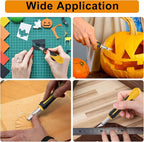 Exacto Knife Set, 16-Piece Hobby Knife & Precision Knife Set, 3-Piece Craft - Image 7