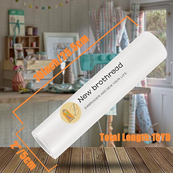 New brothread Light Weight Clear Wash Away - Image 3