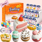 Both idea Air Dry Clay Kit, Cake Theme | 12 Packs, Non-Toxic Kids Gift | School by Bothidea