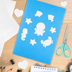 10PCS White Self Adhesive Felt Fabric Sheets Sticky Felt Sheets - Image 7