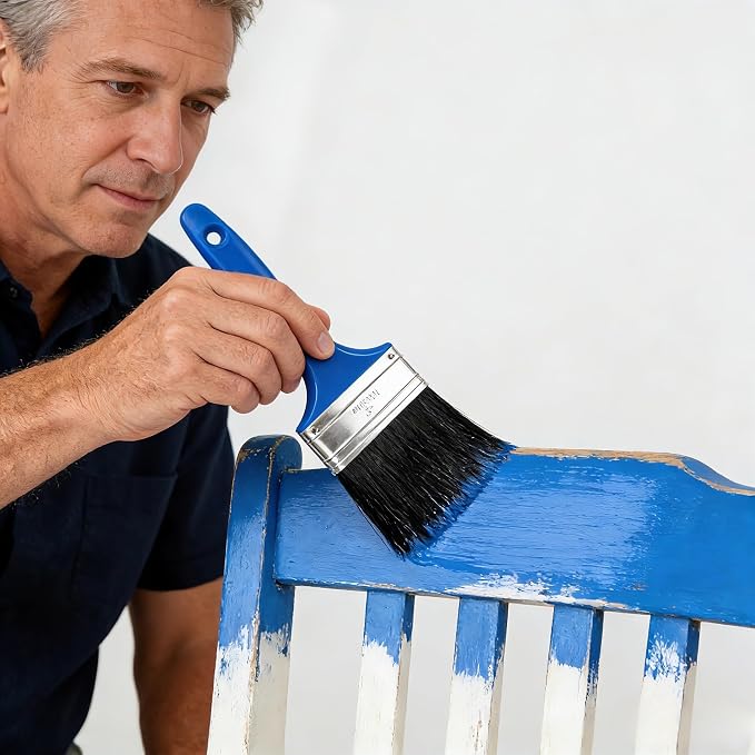 King Origin 4 Inch Paint Brush, Wide Paint Brush | Flat Paint Brush - Image 8