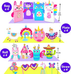 KRAFUN Unicorn & Bunny Beginner Paper Craft Kit - Image 6