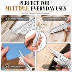 Premium Sewing Scissors, Sharp Precision Thread Snips - Image 6