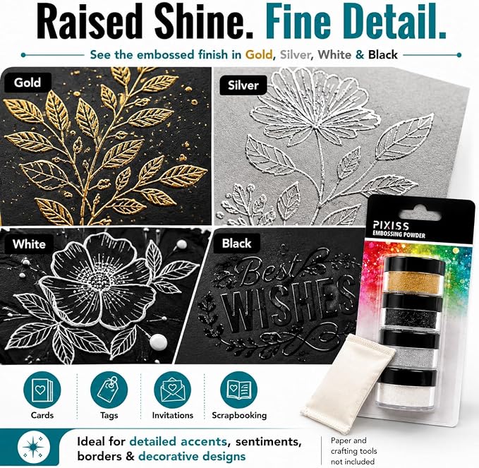 Pixiss Embossing Kit with Anti Static Bag - Image 7