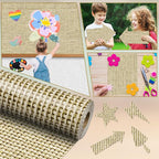 Inkspire Burlap Bulletin Board Paper Roll, 14.8FTx47IN Large Reusable - Image 5