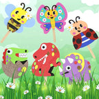 VKPI Make 6 Popstick Puppets Craft Kits - Image 5