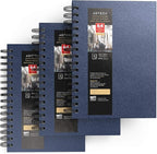 ARTEZA Watercolor Sketchbook Set, 64 Pages per Book, 5.5 x 8.5 Inches, - Image 2