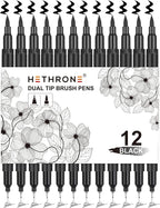 Hethrone Black Markers for Drawing by Hethrone