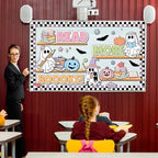 Halloween Ghost Bulletin Board Halloween Reading Classroom Decorations Cute - Image 4