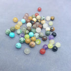 720pcs 6mm Natural Round Stone Beads Gemstone Beading Hole Size 1mm Crystal - Image 7