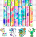 Blending Patterned Permanent Adhesive Vinyl 16 Sheets 12'' x 10'' | Bandhnu by CraftingEveryday