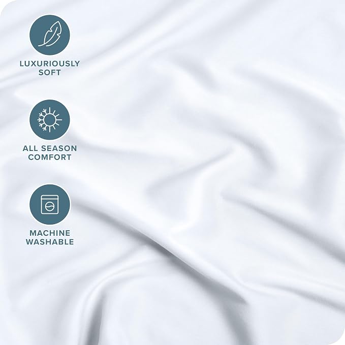 Bare Home Fitted Bottom Sheet Full Size - Image 2