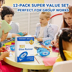 TMOL 12 Pack Scrapbook Tape, 26 Ft x 0.31 in Double Sided Tape Roller, - Image 6