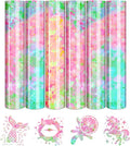 Tintnut Spring Color Splash Heat Transfer Vinyl, stretch washable, works by Tintnut