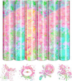 Tintnut Spring Color Splash Heat Transfer Vinyl, stretch washable, works by Tintnut