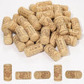 20 Pack Straight Wine Corks, #8 Soft Wood Cork Stoppers, Leakproof Bottle Corks by Unknown