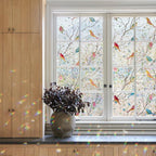 Ranzdn Window Privacy Film, Stained Glass, Static Cling, 35.4" x 157.4" | No - Image 5