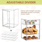 SANKEU Pastry Display Case, Bread Box - Image 3
