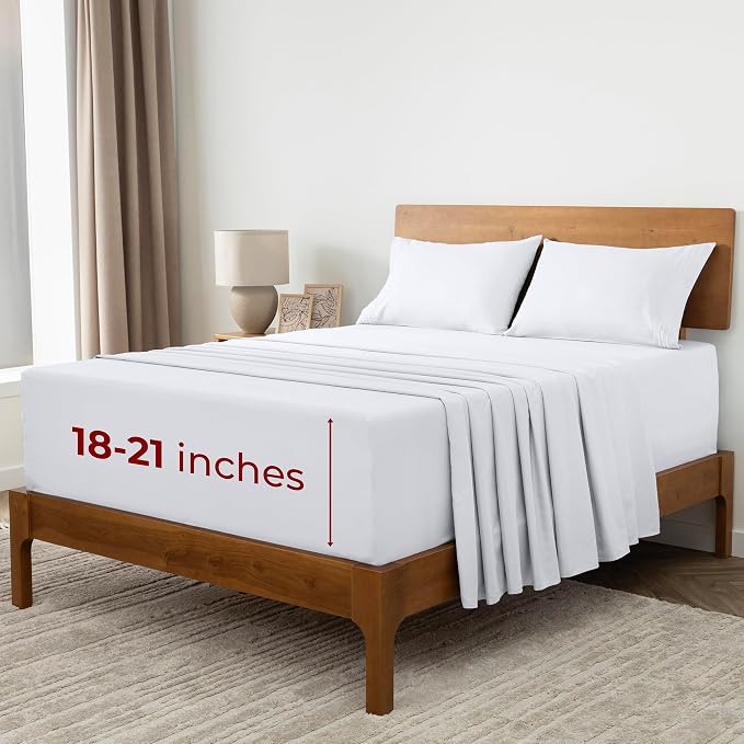 Mellanni Extra Deep King Sheets by Mellanni