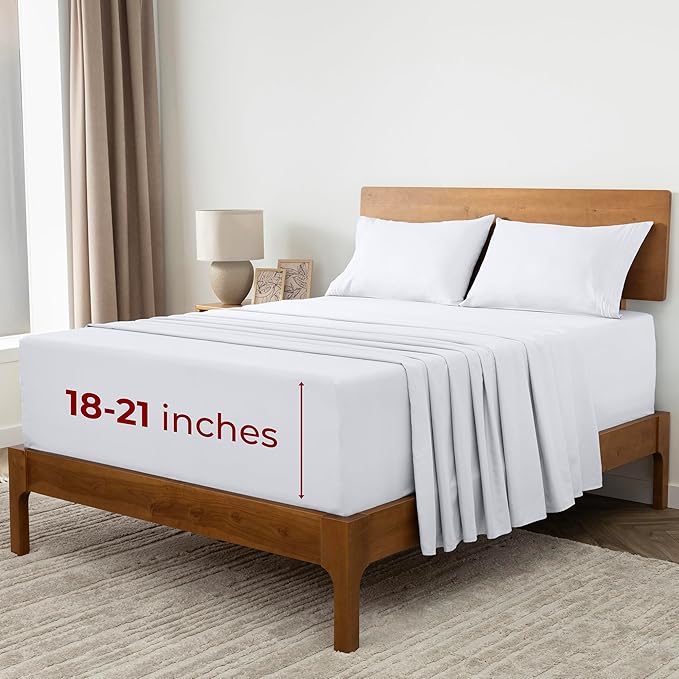 Mellanni Extra Deep Queen Sheets by Mellanni