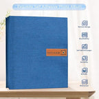 Popotop Large Photo Album Self Adhesive 4x6 5x7 8x10 Scrapbook Album DIY - Image 2