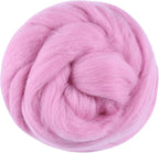 3.53oz Wool Roving, Wool Felting Supplies, Pure Wools, Chunky Yarn, Spinning by Jupean