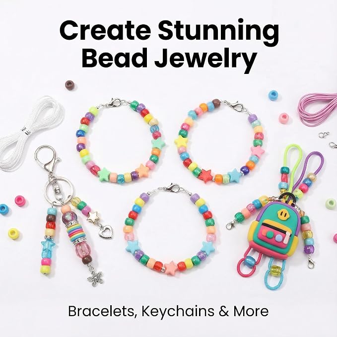 HardyGuo 6 box pony beads kit kandi 6x9mm Kandi Beads - Image 7