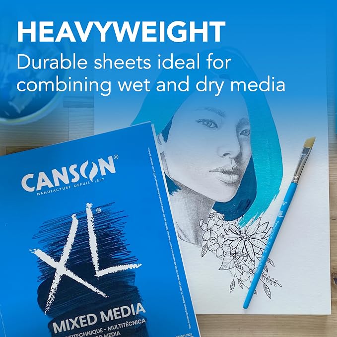 Canson XL Mix Media Pad 7X10 - Image 2